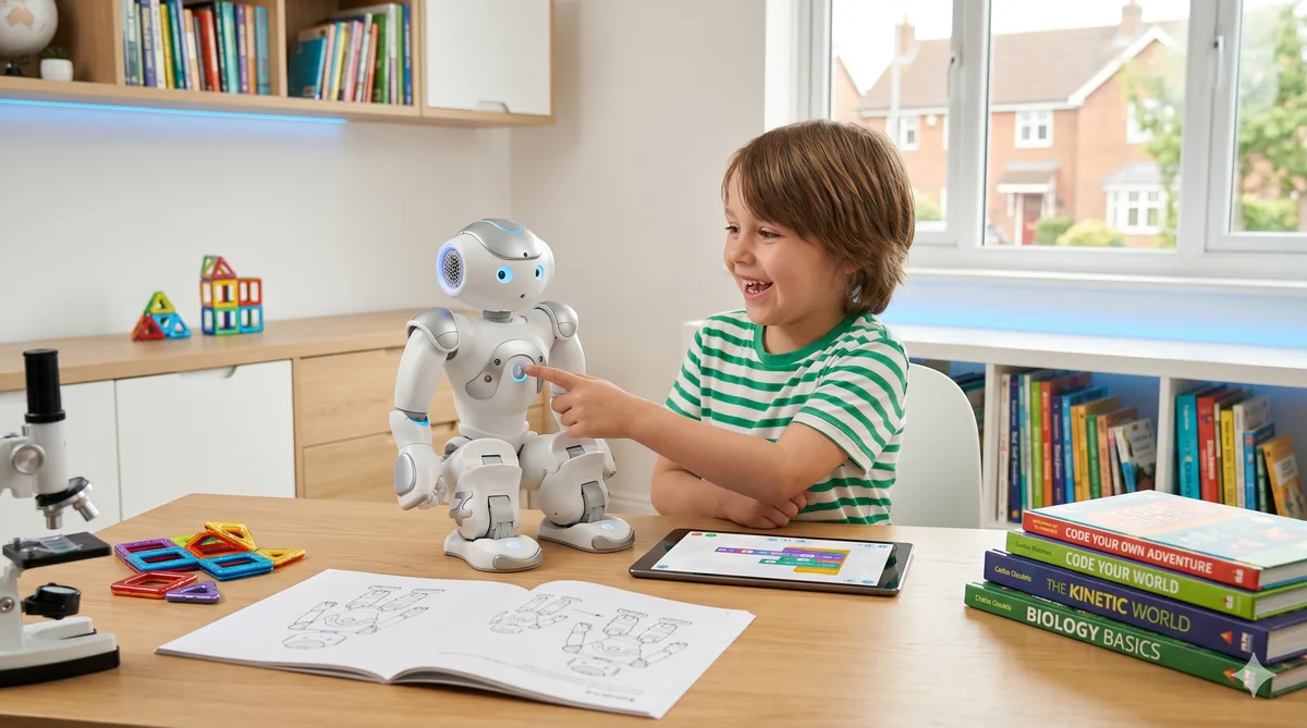 Humanoid Robots for Child Education: Learning & STEM Development